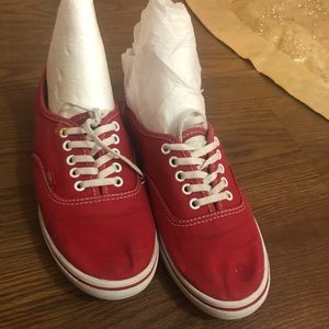 Red Classic Vans